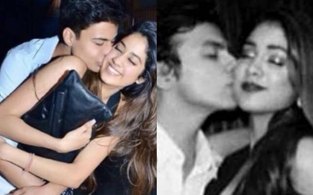 Jhanvi Viral Kiss with her boyfriend