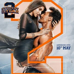 Tara Sutaria in SOTY 2 Poster with Tiger