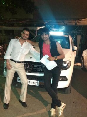 Karan Patel With new Car