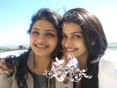 Prachi Desai With Her Sister