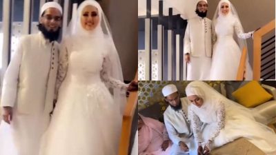 Sana Khan With Mufti Anas Wedding