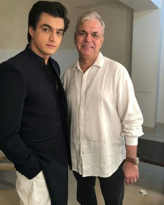 Mohsin Khan With His father Abdul Waheed Khan