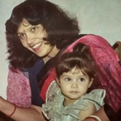 Tanya Purohit With Her Mother Bina Purohit