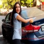 Donal Bisht With Her Car