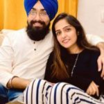 Asees Kaur With Her Brother