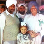 Diljit-Childhood-pics-with-His-father-right-side