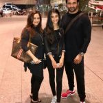 Manasi Joshi Roy With Her Daughter and Husband